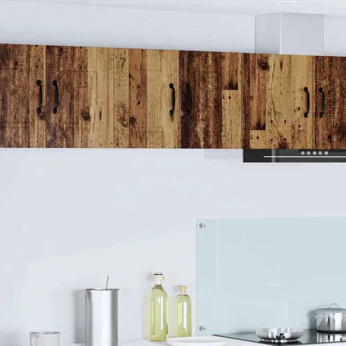  Fali konyhaszekrény 2 pcs Öreg fa 30 x 31 x 40 cm Faanyag