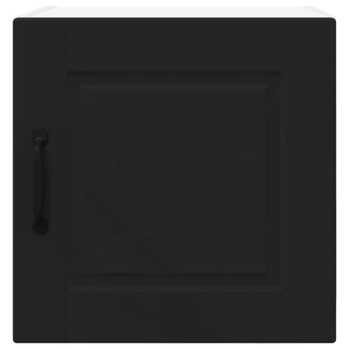  Fali konyhaszekrény 2 pcs Fekete 40 x 31 x 40 cm Faanyag