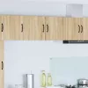  Fali konyhaszekrény 2 pcs Sonoma tölgy 40 x 31 x 40 cm Faanyag