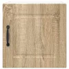  Fali konyhaszekrény 2 pcs Sonoma tölgy 40 x 31 x 40 cm Faanyag