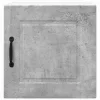  Fali konyhaszekrény Beton Szürke 40 x 31 x 40 cm Faanyag