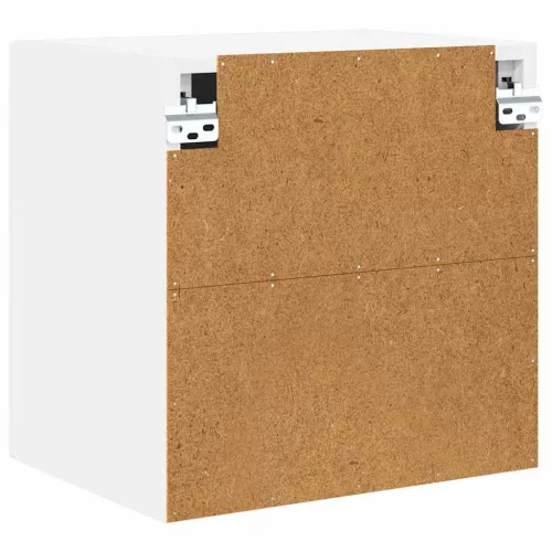  Fali konyhaszekrény 2 pcs Magas Fényű Fehér 40 x 31 x 40 cm