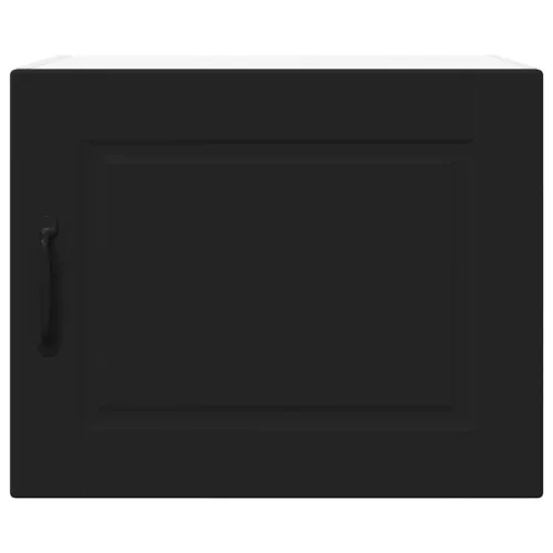  Fali konyhaszekrény 2 pcs Fekete 50 x 31 x 40 cm Faanyag