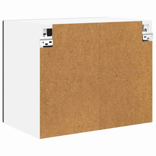  Fali konyhaszekrény 2 pcs Fekete 50 x 31 x 40 cm Faanyag