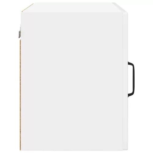  Fali konyhaszekrény Magas Fényű Fehér 50 x 31 x 40 cm Faanyag