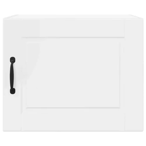 Fali konyhaszekrény 2 pcs Magas Fényű Fehér 50 x 31 x 40 cm