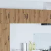  Fali konyhaszekrény 2 pcs Artisan tölgy 50 x 31 x 40 cm Faanyag