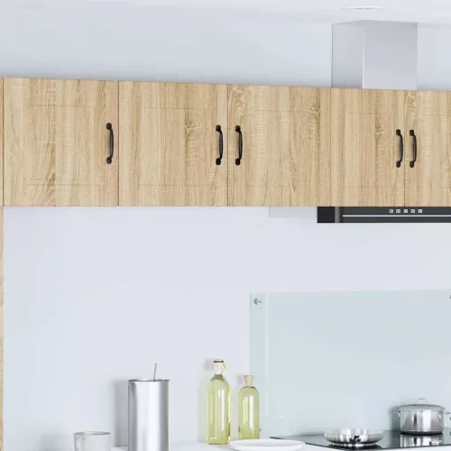  Fali konyhaszekrény Sonoma tölgy 80 x 31 x 40 cm Faanyag