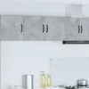  Fali konyhaszekrény Beton Szürke 80 x 31 x 40 cm Faanyag