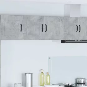  Fali konyhaszekrény Beton Szürke 80 x 31 x 40 cm Faanyag