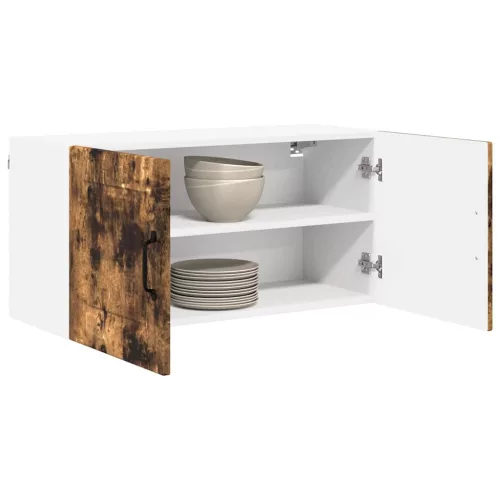  Fali konyhaszekrény Füstölt tölgy 80 x 31 x 40 cm Faanyag