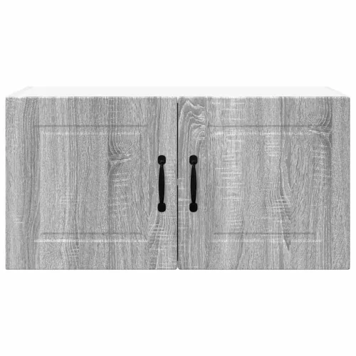  Fali konyhaszekrény Szürke Sonoma 80 x 31 x 40 cm Faanyag