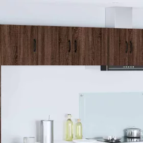    Fali konyhaszekrény ajtóval Barna Tölgy 80 x 31 x 40 cm Faanyag