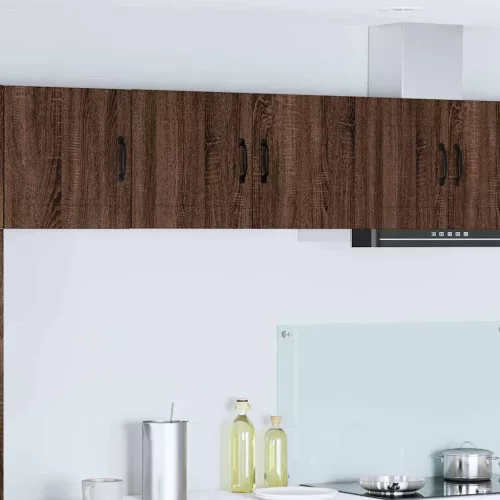  Fali konyhaszekrény ajtóval Barna Tölgy 80 x 31 x 40 cm Faanyag