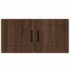  Fali konyhaszekrény ajtóval Barna Tölgy 80 x 31 x 40 cm Faanyag