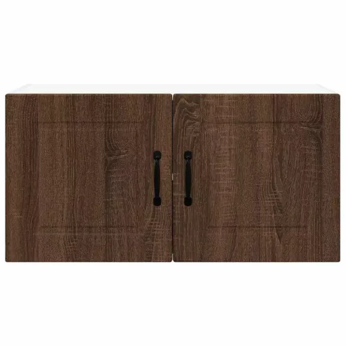  Fali konyhaszekrény ajtóval Barna Tölgy 80 x 31 x 40 cm Faanyag