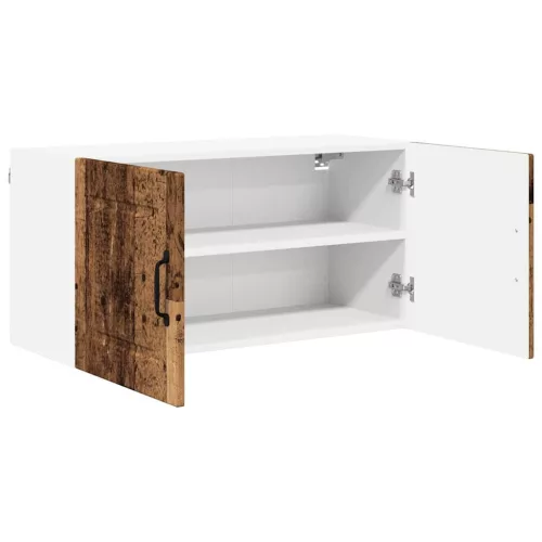 Fali konyhaszekrény polcokkal Öreg fa 80 x 31 x 40 cm Faanyag