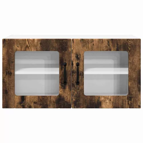  Fali konyhaszekrény Füstölt tölgy 80 x 31 x 40 cm Faanyag