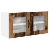  Fali konyhaszekrény polcokkal Öreg fa 80 x 31 x 40 cm Faanyag