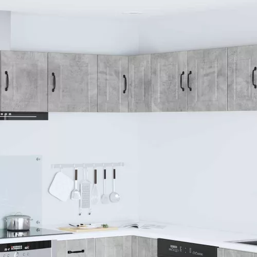  Fali konyhaszekrény Beton Szürke 57 x 57 x 40 cm Faanyag