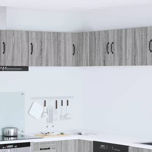  Fali konyhaszekrény Szürke Sonoma 57 x 57 x 40 cm Faanyag