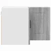  Fali konyhaszekrény Szürke Sonoma 57 x 57 x 40 cm Faanyag