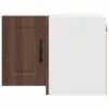  Fali konyhaszekrény ajtóval Barna Tölgy 57 x 57 x 40 cm Faanyag