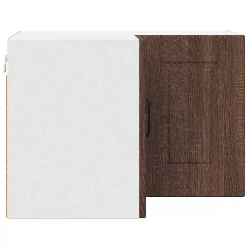  Fali konyhaszekrény ajtóval Barna Tölgy 57 x 57 x 40 cm Faanyag