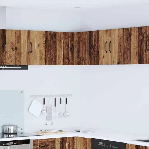  Fali konyhaszekrény polcokkal Öreg fa 57 x 57 x 40 cm Faanyag