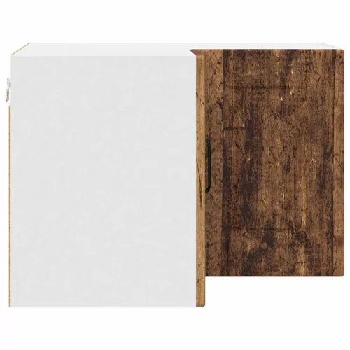  Fali konyhaszekrény polcokkal Öreg fa 57 x 57 x 40 cm Faanyag