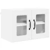  Fali konyhaszekrény 2 pcs Magas Fényű Fehér 60 x 31 x 40 cm