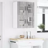  Fali konyhaszekrény 2 pcs Szürke Sonoma 60 x 31 x 40 cm Faanyag