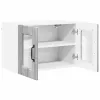 Fali konyhaszekrény 2 pcs Szürke Sonoma 60 x 31 x 40 cm Faanyag