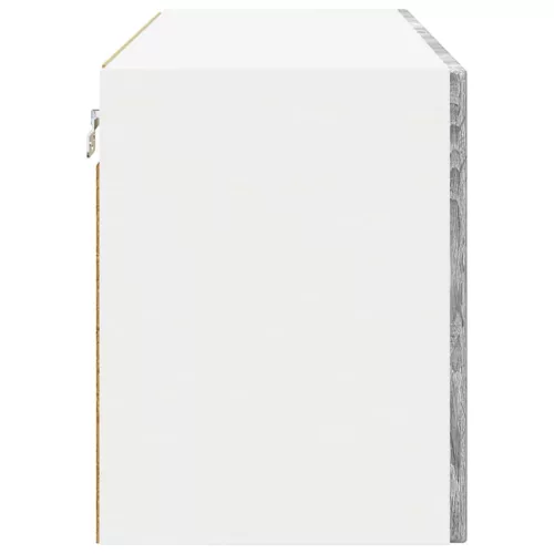  Fali konyhaszekrény 2 pcs Szürke Sonoma 60 x 31 x 40 cm Faanyag