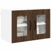  Fali konyhaszekrény 2 pcs Barna Tölgy 60 x 31 x 40 cm Faanyag