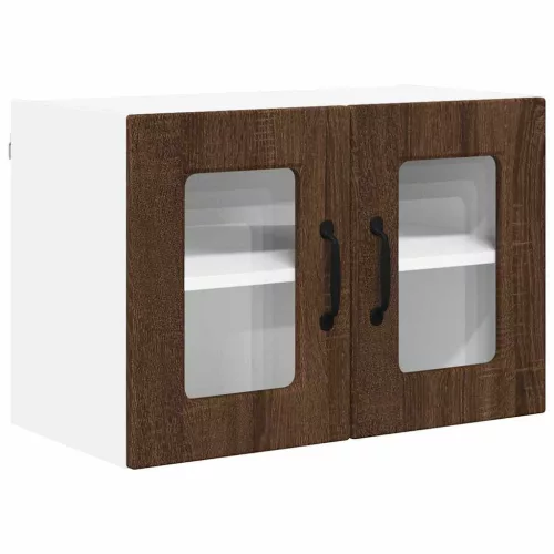  Fali konyhaszekrény 2 pcs Barna Tölgy 60 x 31 x 40 cm Faanyag