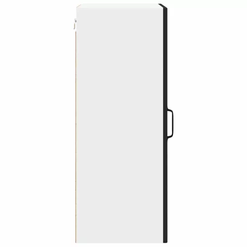  Fali konyhaszekrény 2 pcs Fekete 40 x 31 x 80 cm Faanyag