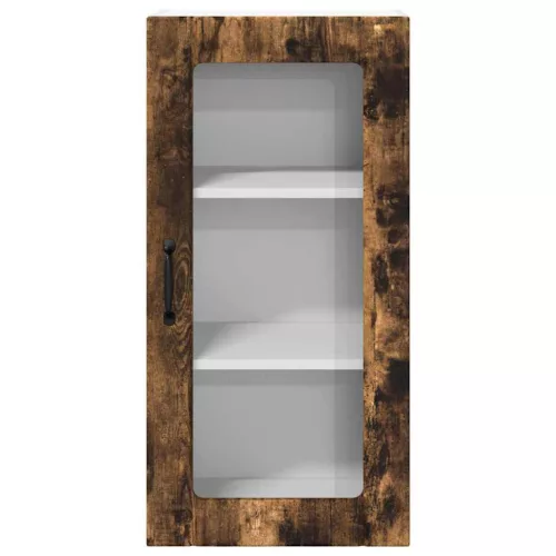  Fali konyhaszekrény 2 pcs Füstölt tölgy 40 x 31 x 80 cm Faanyag