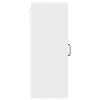  Fali konyhaszekrény ajtóval 2 pcs Fehér 30 x 31 x 80 cm Faanyag