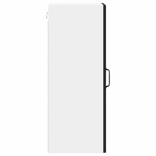  Fali konyhaszekrény polcokkal Fekete 30 x 31 x 80 cm Faanyag