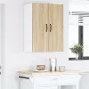  Fali konyhaszekrény 2 pcs Sonoma tölgy 30 x 31 x 80 cm Faanyag