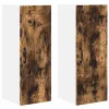  Fali konyhaszekrény 2 pcs Füstölt tölgy 30 x 31 x 80 cm Faanyag