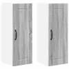  Fali konyhaszekrény 2 pcs Szürke Sonoma 30 x 31 x 80 cm Faanyag