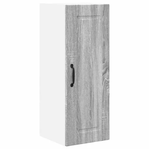  Fali konyhaszekrény 2 pcs Szürke Sonoma 30 x 31 x 80 cm Faanyag