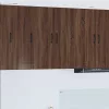  Fali konyhaszekrény 2 pcs Barna Tölgy 30 x 31 x 80 cm Faanyag