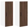  Fali konyhaszekrény 2 pcs Barna Tölgy 30 x 31 x 80 cm Faanyag