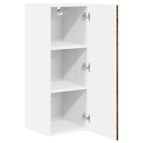 Fali konyhaszekrény 2 pcs Öreg fa 30 x 31 x 80 cm Faanyag