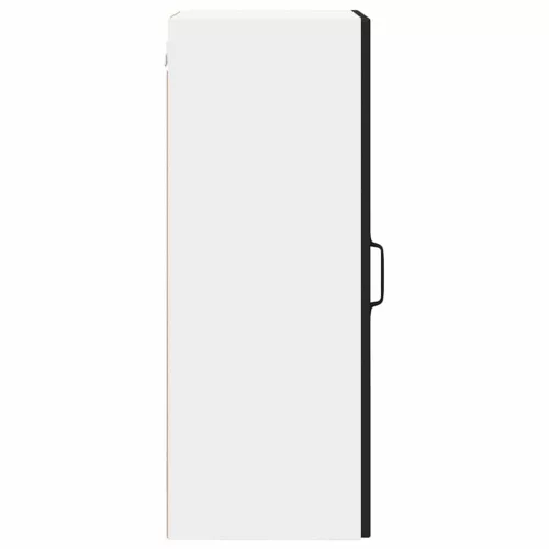  Fali konyhaszekrény polcokkal Fekete 40 x 31 x 80 cm Faanyag