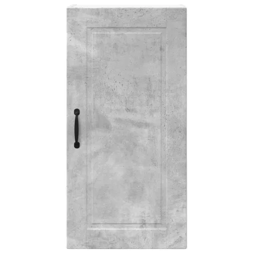 Fali konyhaszekrény Beton Szürke 40 x 31 x 80 cm Faanyag