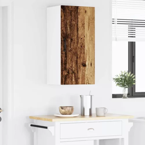  Fali konyhaszekrény polcokkal Öreg fa 40 x 31 x 80 cm Faanyag